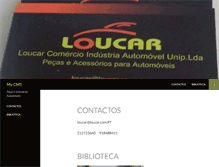 Tablet Screenshot of loucar.com.pt